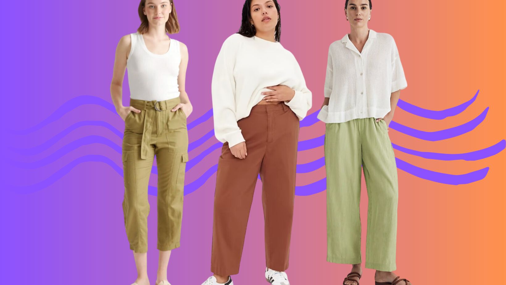 Rose Print Pocket Pants Casual Comfortable Spring Summer - Temu Spain